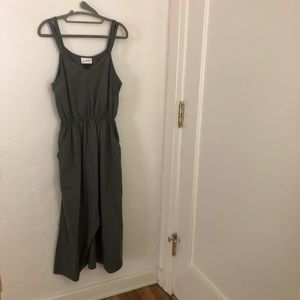 Universal Thread Olive Green Summer Maxi Dress